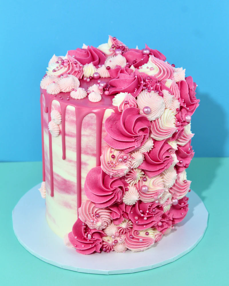 Blossom Cascade Cake